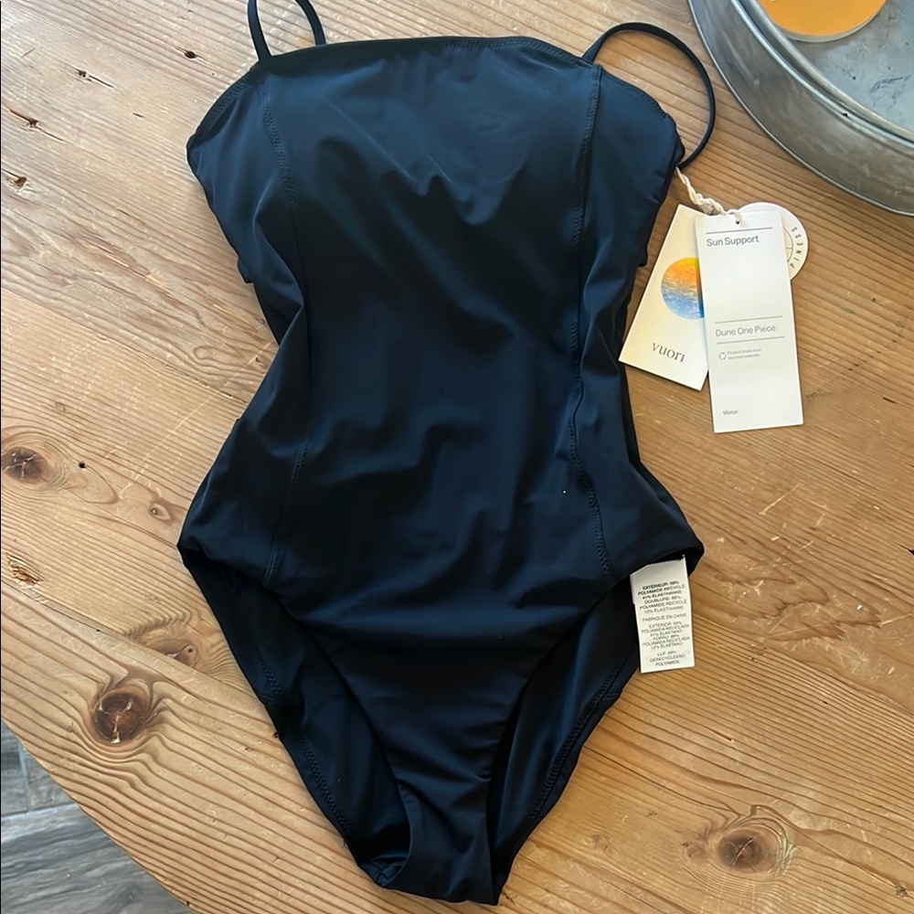 Vuori Black Women's One Piece Swimsuit